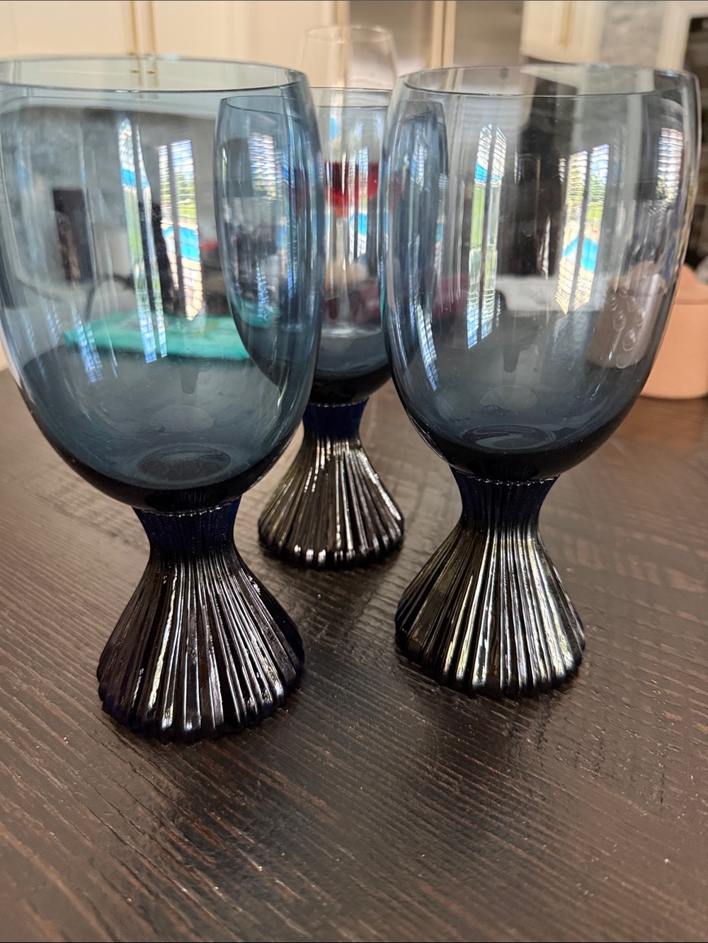 Vintage Lenox Bluebell Glasses set/8
